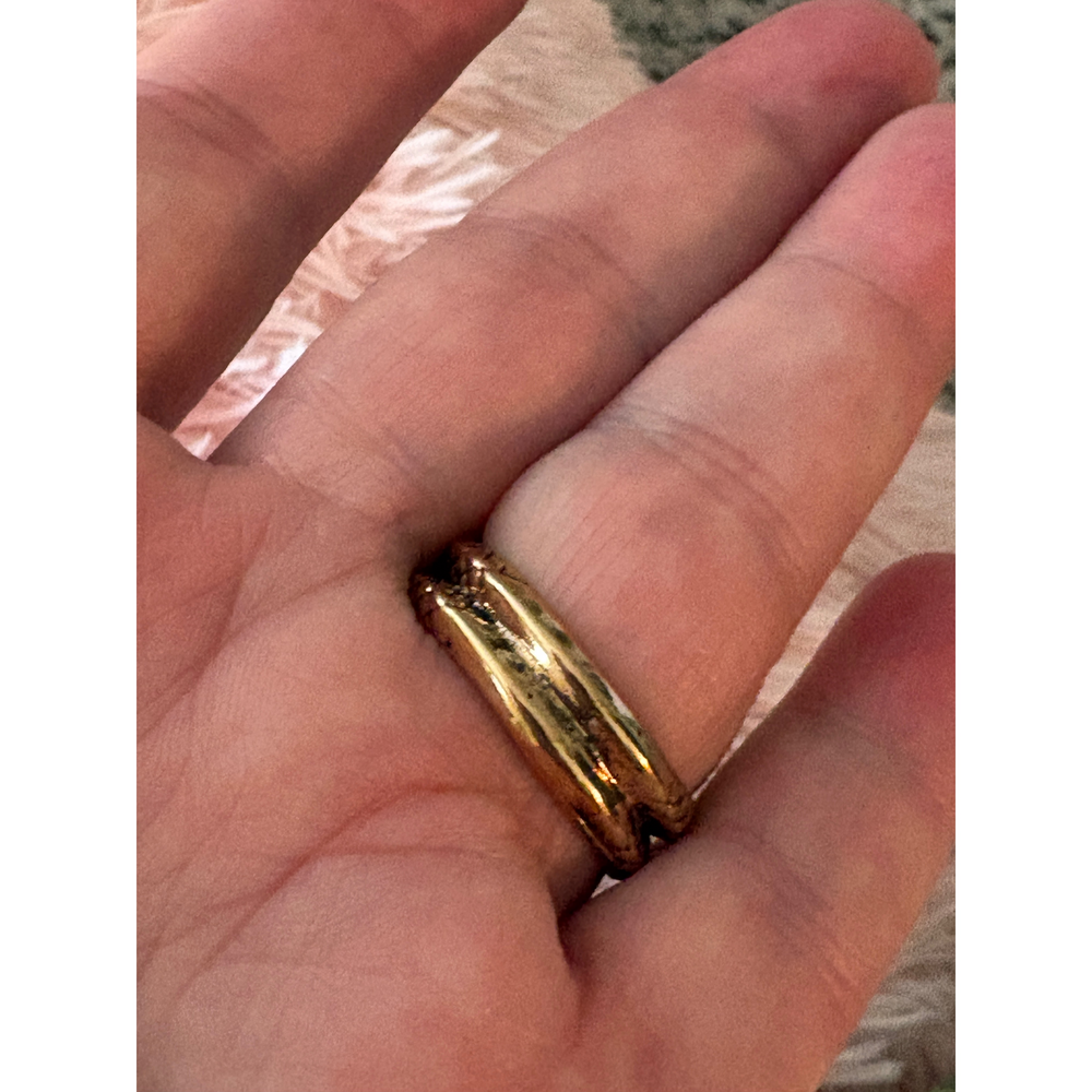 Ellie Vail Chic Gold Snake Wrap Cocktail Ring - Boho - Picture 4 of 8